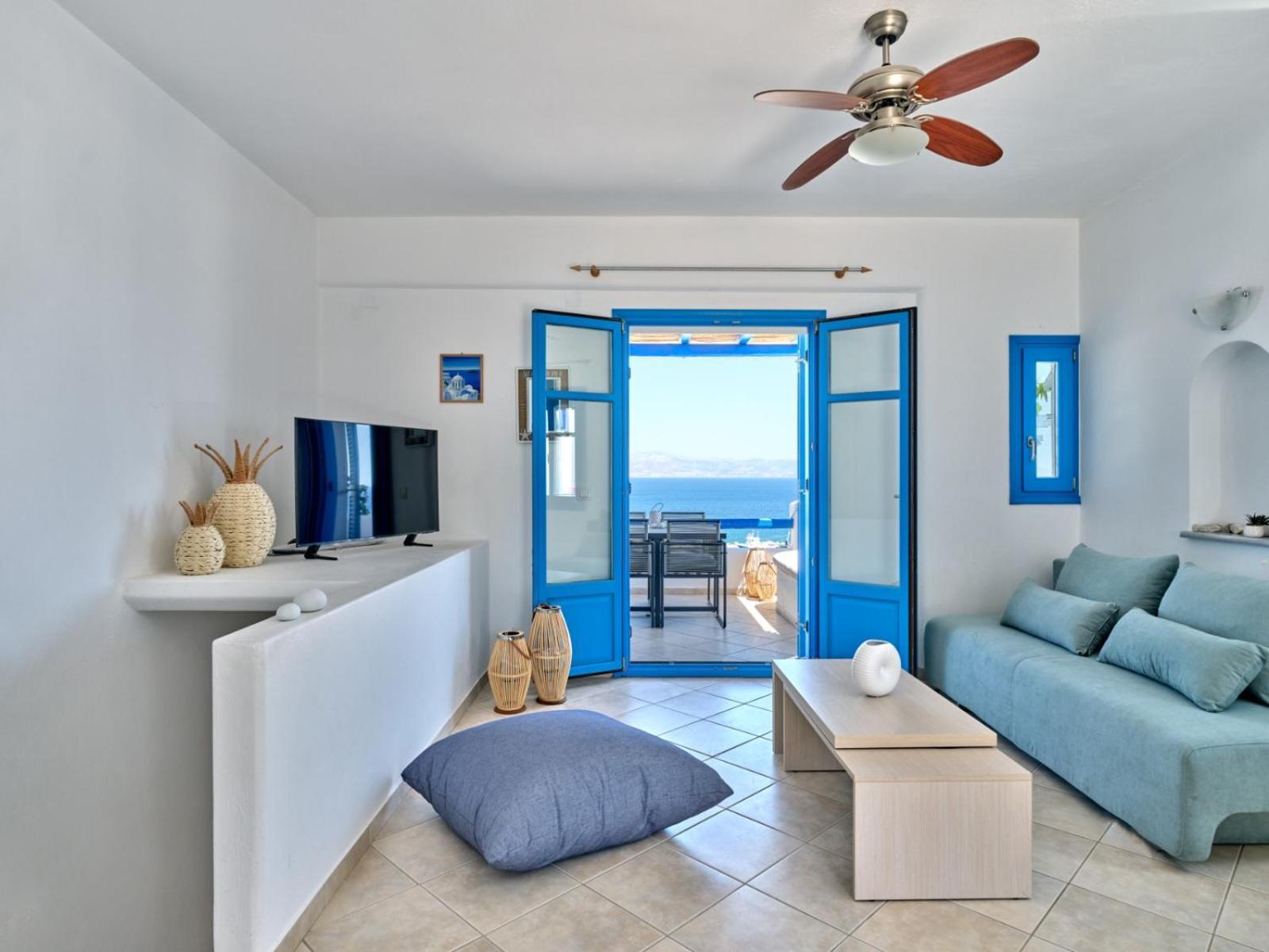 Paros Luxury Villa 2Mins From The Beach Piso Livadi Luaran gambar